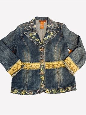Chagall Women’s Denim Jacket Size XL